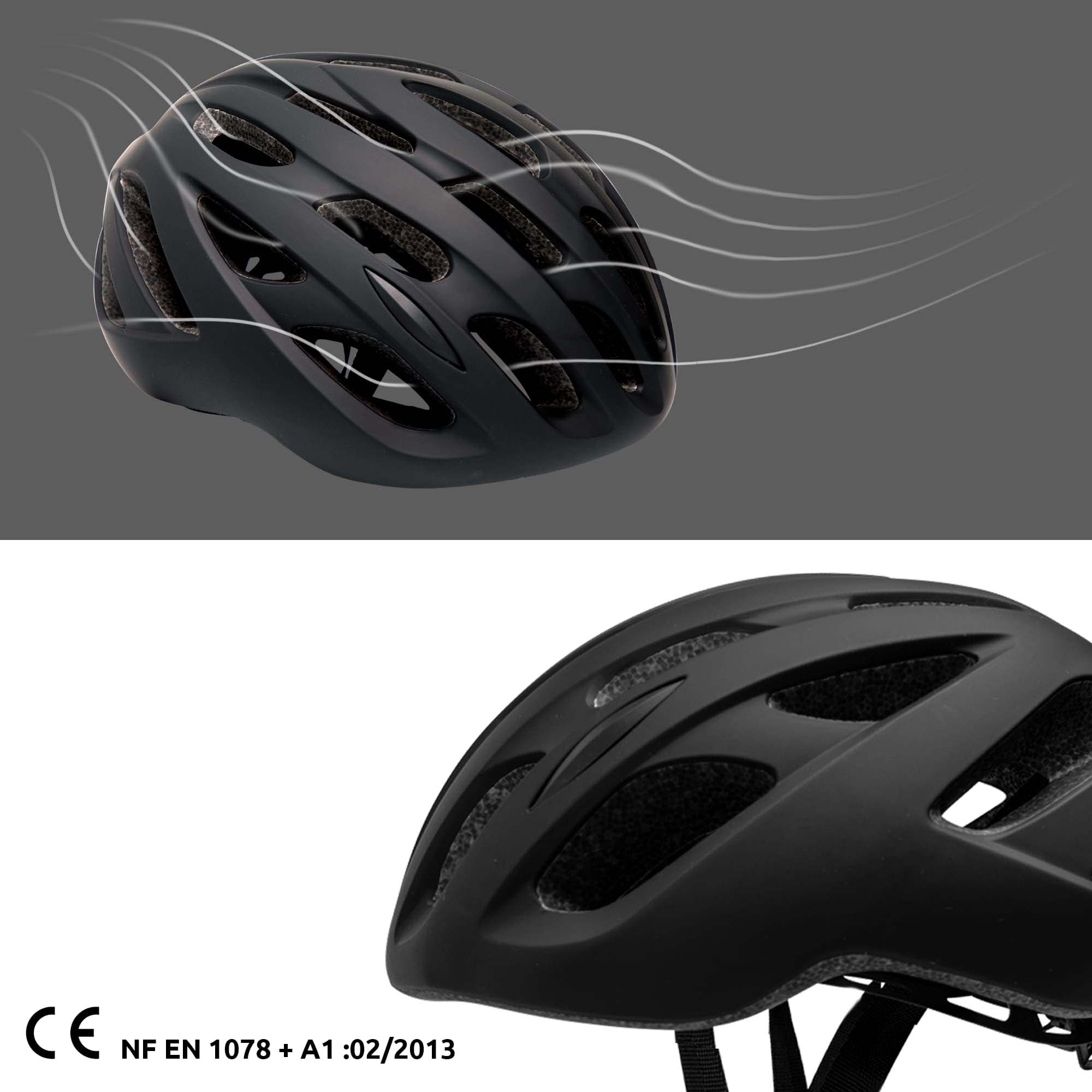 Capacete de ciclismo urbano fosco Crazy Safety