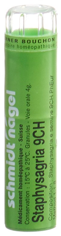 SCHMIDT-NAGEL Staphysagria Gran 9 CH 4 g