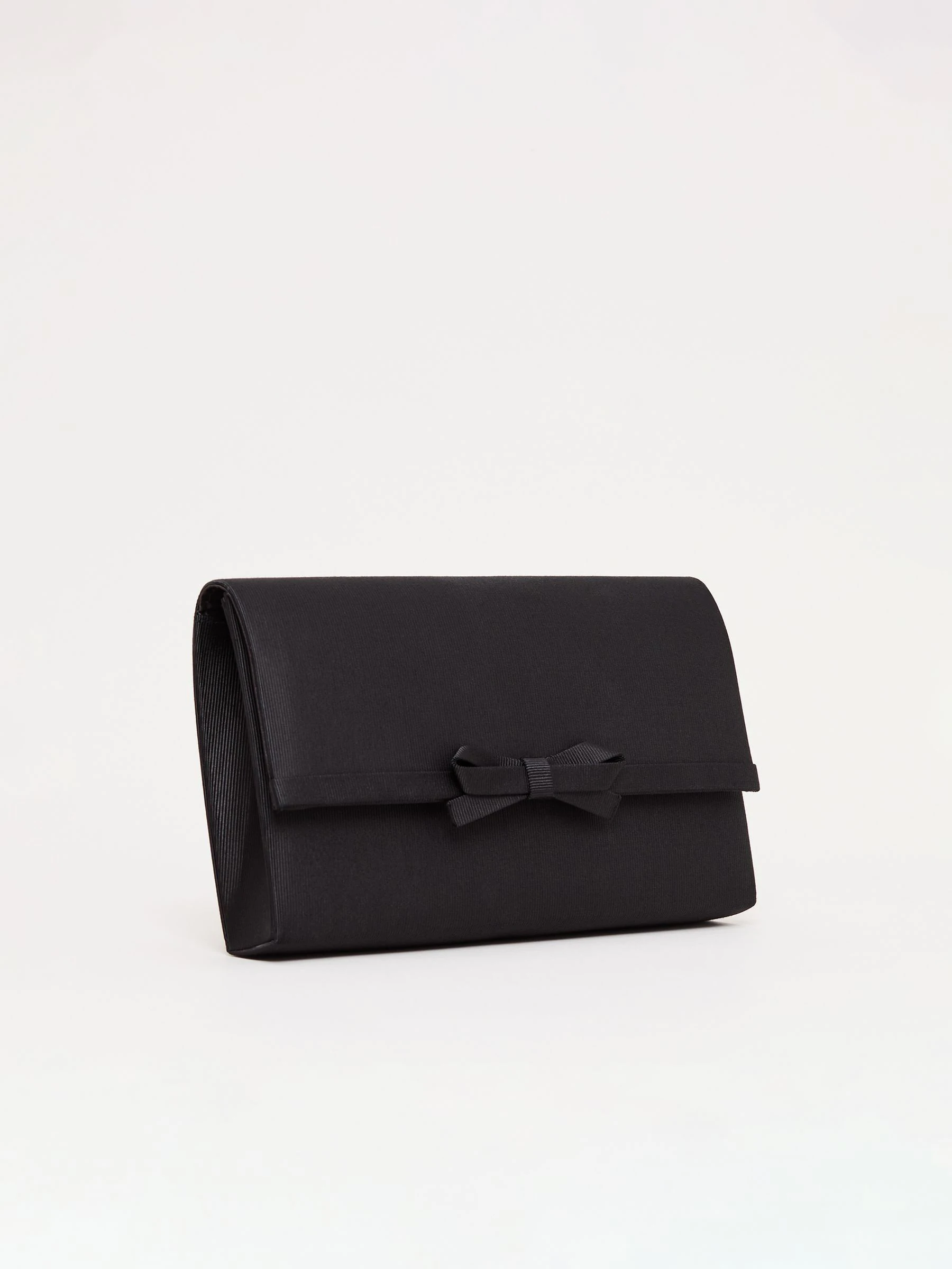 Phase Eight grosgrain clutch met strik