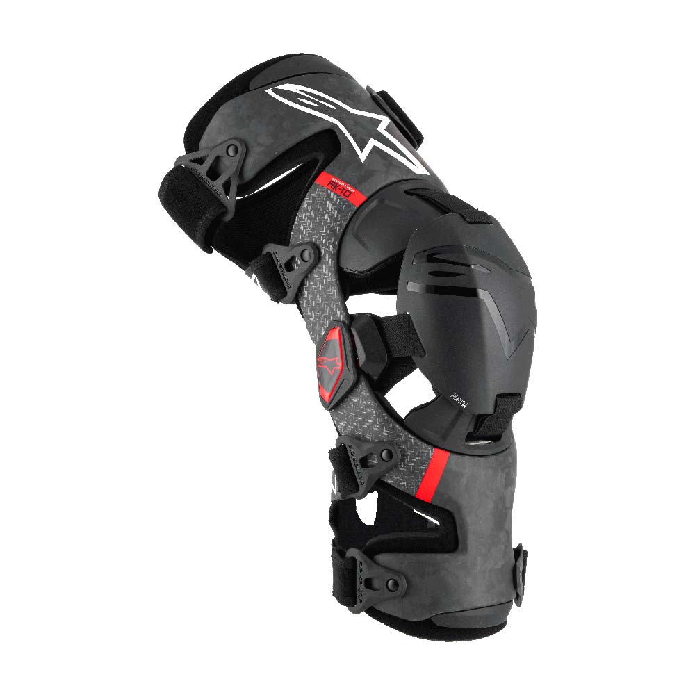 Alpinestars - Genouillères Supertech RK-10 Noir / Rouge