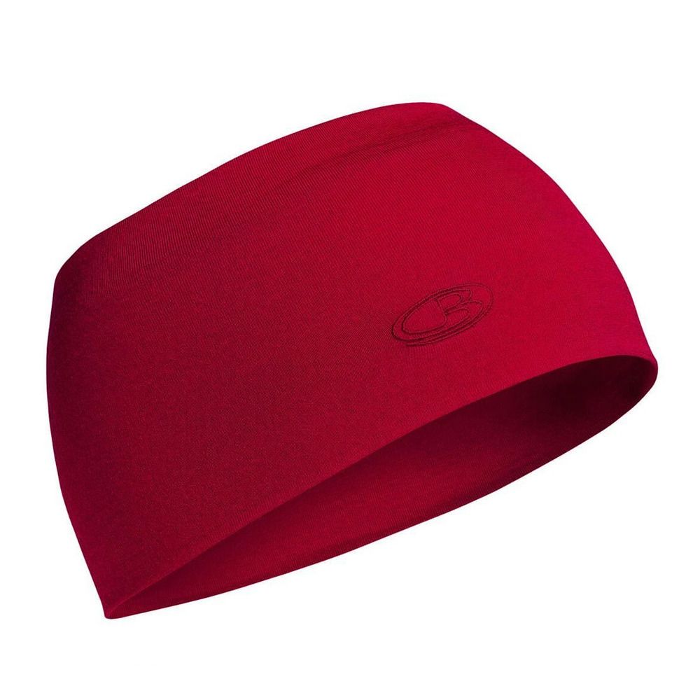 Icebreaker CHASE - Bandeau cherry