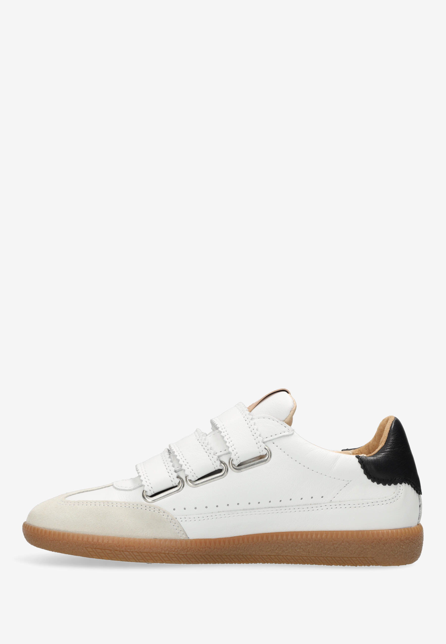 PEARL VALENCIA Sneaker leather White/Black