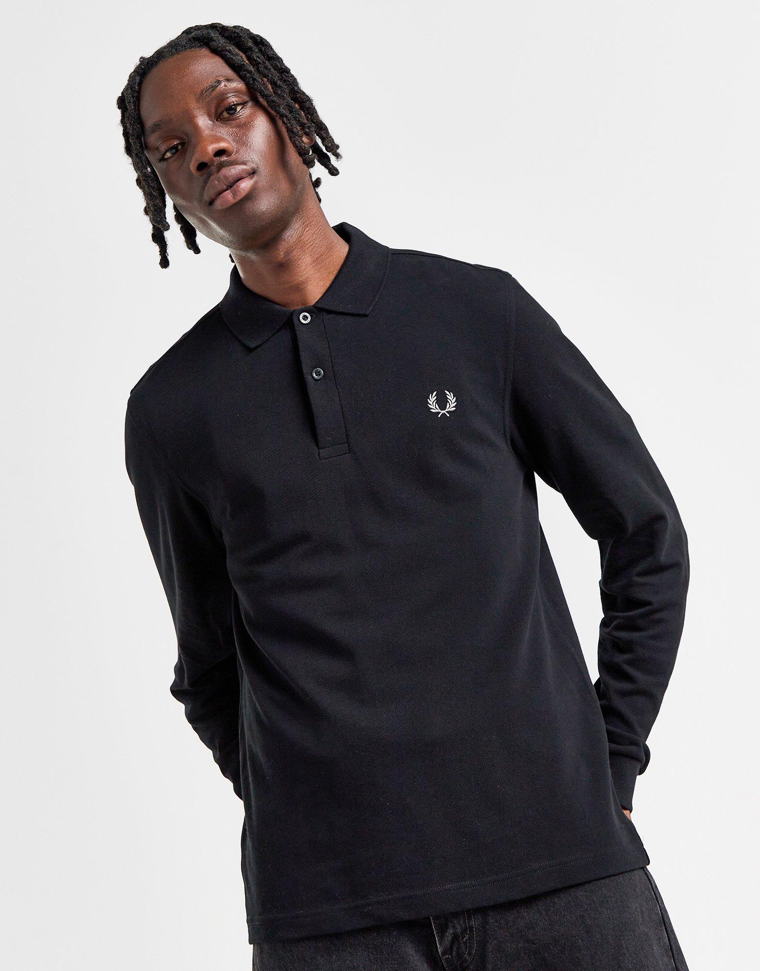 Fred Perry Polo Manches Longues Plain Homme