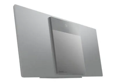 Panasonic SC-HC410 - Mikrosystem - 40 Watt (Total) - sølv
