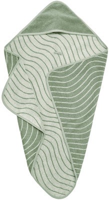 Leander Håndkle med Hette, Woodland Sage Green