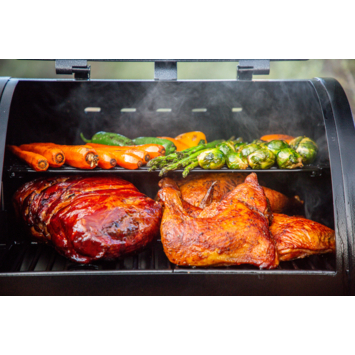 Pit Boss Navigator 550 pellet bbq zwart