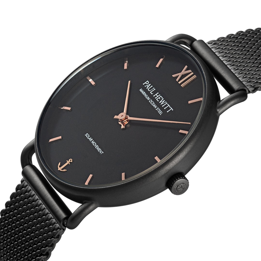 Paul Hewitt Sailor Line Marinium Ocean Steel Black Ø 33