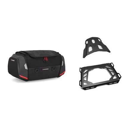 Sacoche de selle SW-MOTECH RACKPACK (42 litres) COMPLET AVEC SUPPORT - Noir