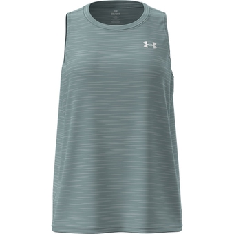 Under Armour Tech Tank Twist T-Shirt Silica Green Damen