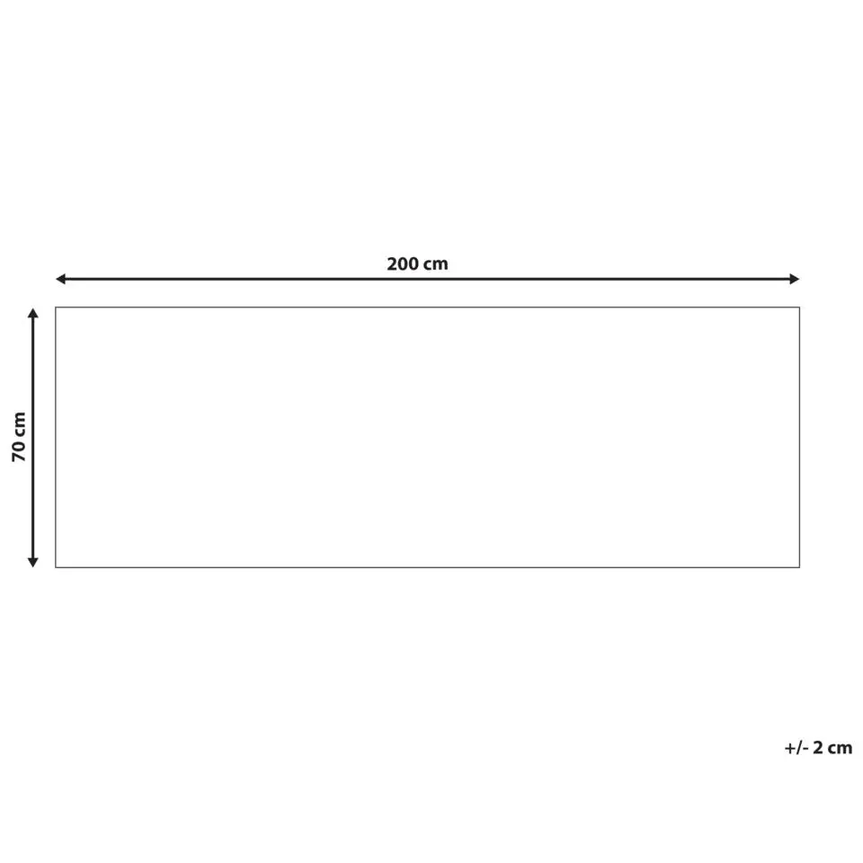 ENAYEM - Loper - Multicolor - 70 x 200 cm - Polyester