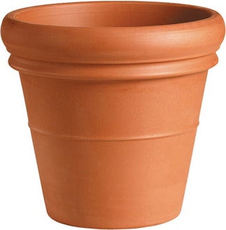 Mega Collections pot Doppio Bordo D 52 cm terracotta