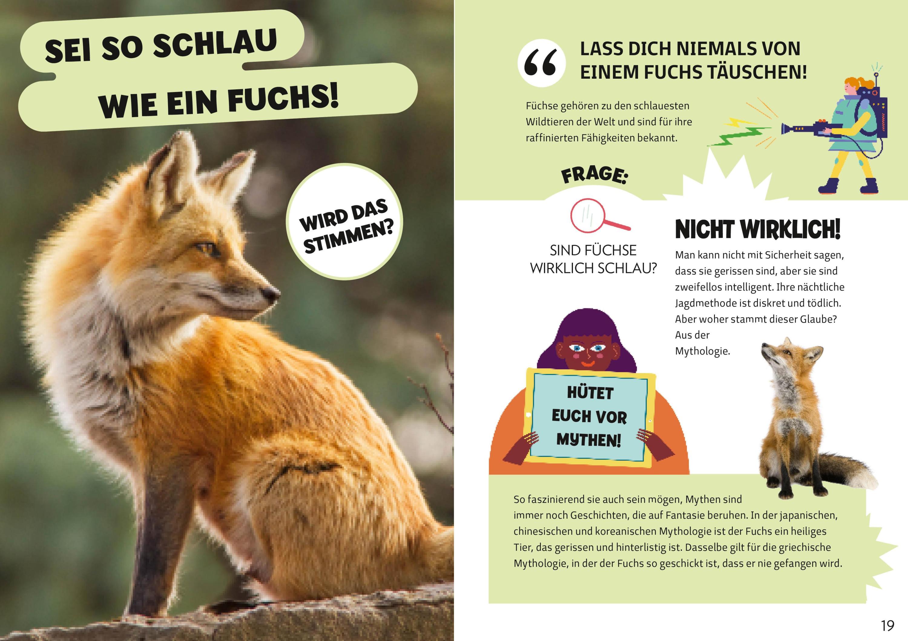 Die Mythenjäger. Keine Chance für Fake News und Lügenmärchen. Checke dein Wissen in unglaublichen Tests!