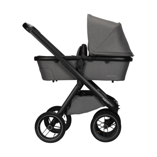 Dubatti One E5 Kinderwagen 4-in-1 - Black / Black - Sand | Britax Römer Baby-Safe Pro Autostoeltje | Britax Römer Vario Base 5Z