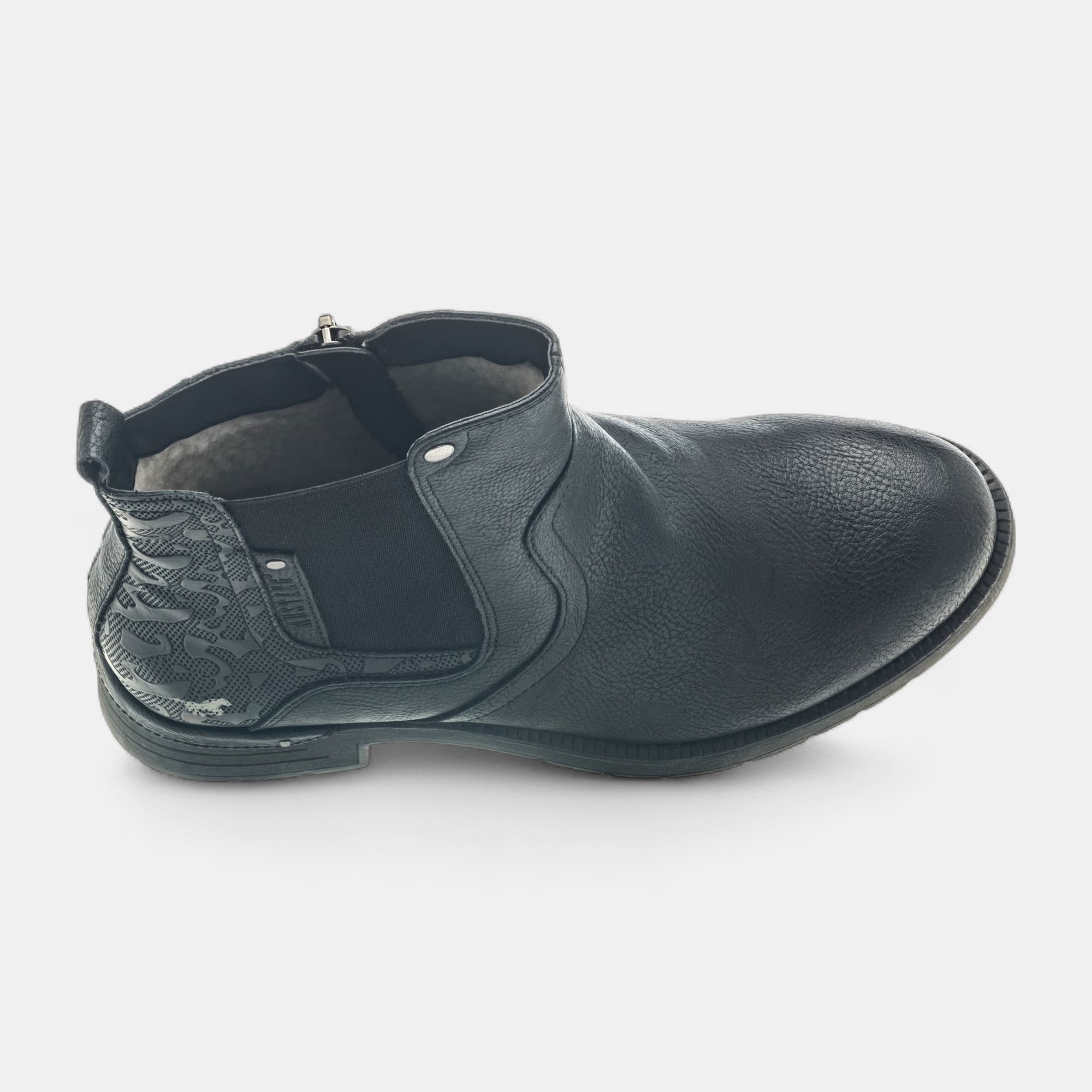 Boots chelsea Femme noir