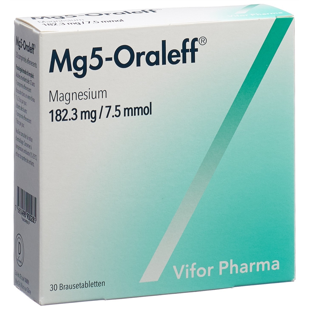 MG5-ORALEFF Brausetabl 7.5 mmol Ds 30 Stk