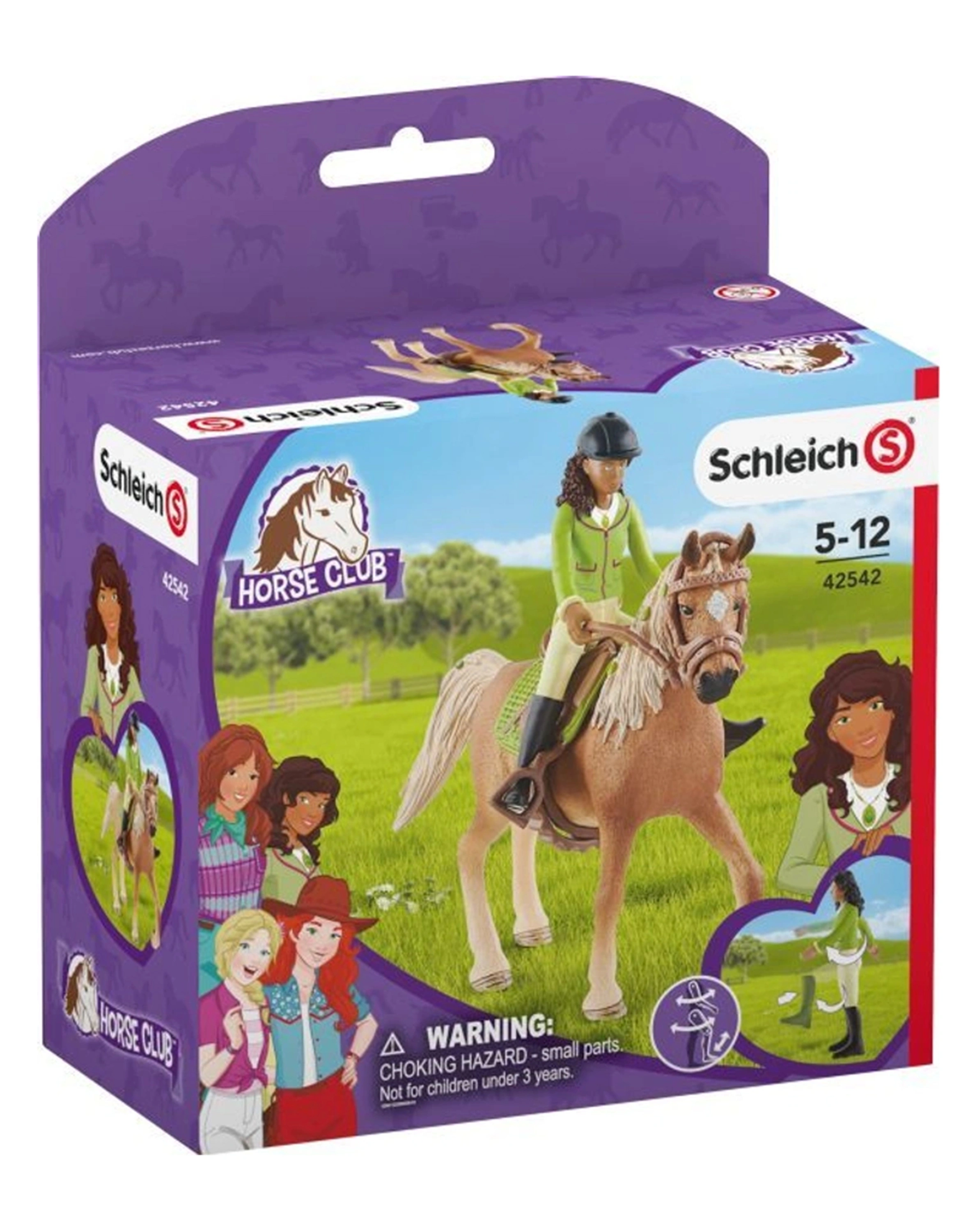 schleich® 42542 Horse Club – Sarah & Mystery