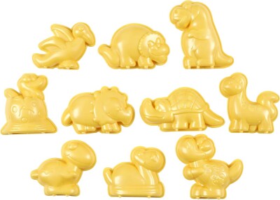 Sandforme - Dinosaurer - 10 Stk