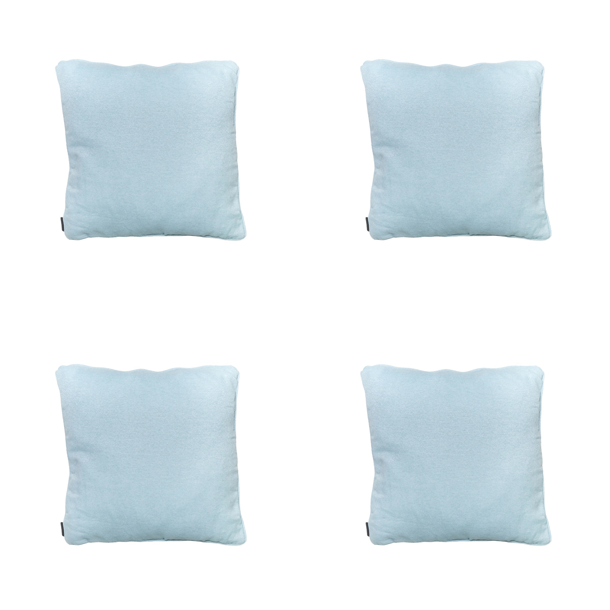 Madison Napels azure Sierkussen - Set van 4