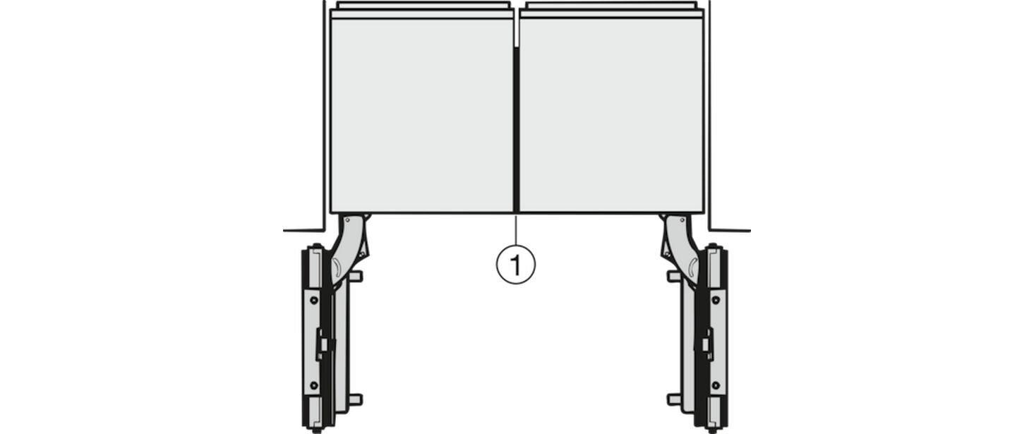 Gefrierschrank F 2413 Vi Links<br>MasterCool-Gefrierschrank