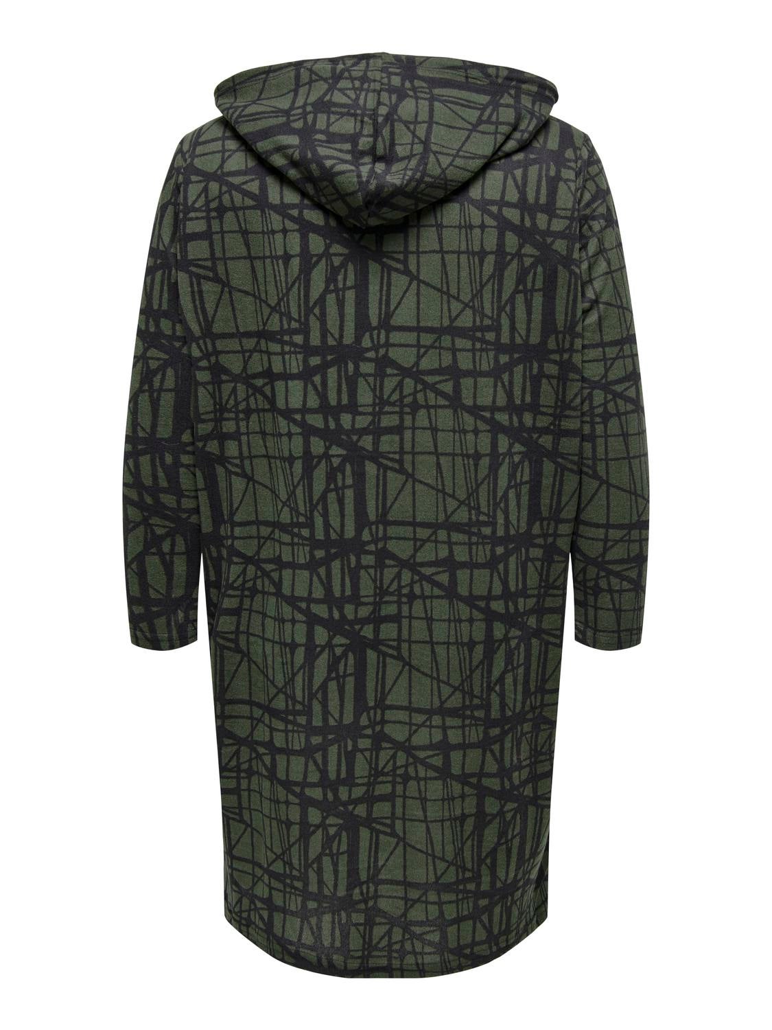 CARALBA Midikleid Forest Night