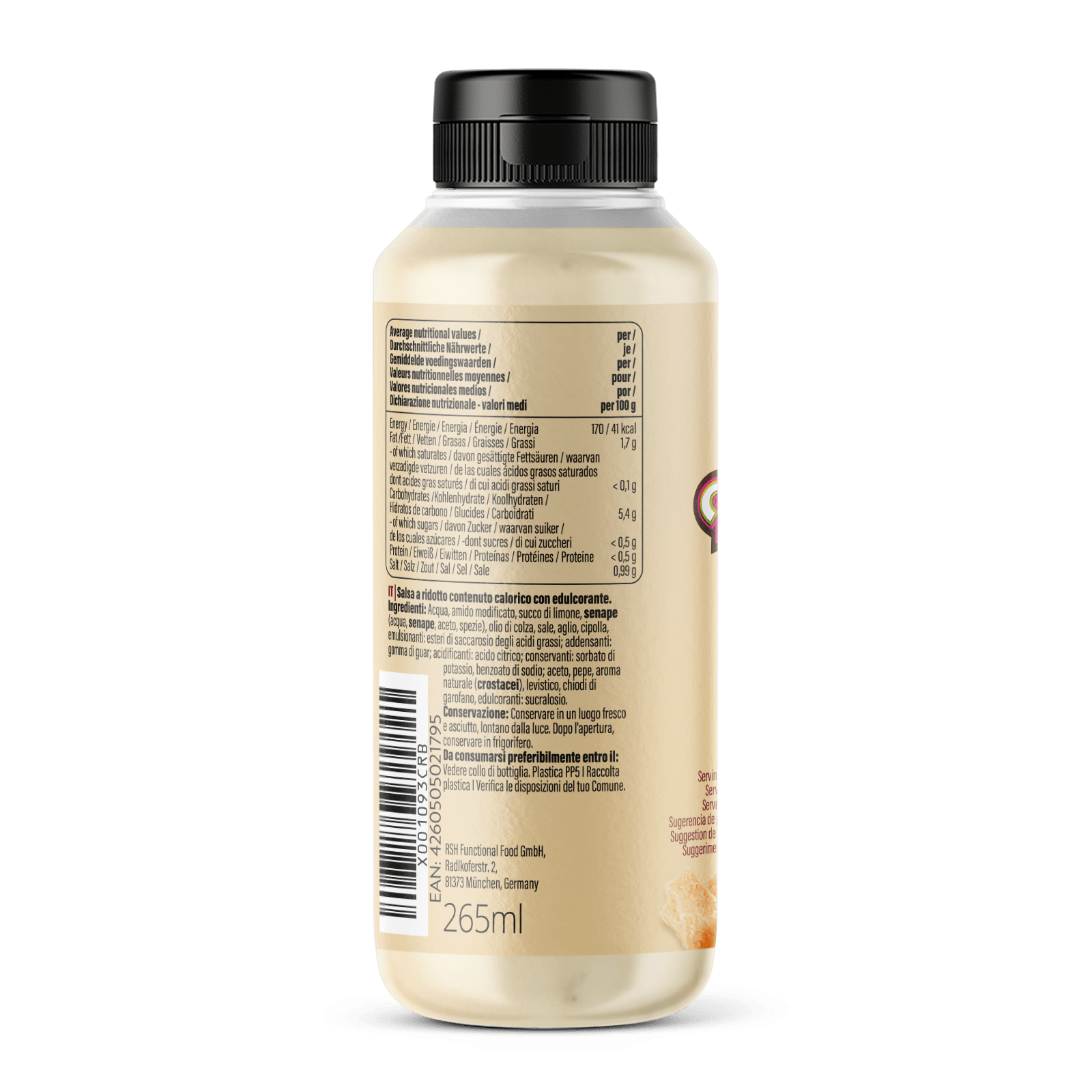 Mamma Mia Zero Saucen - 265ml - Crazy Caesar