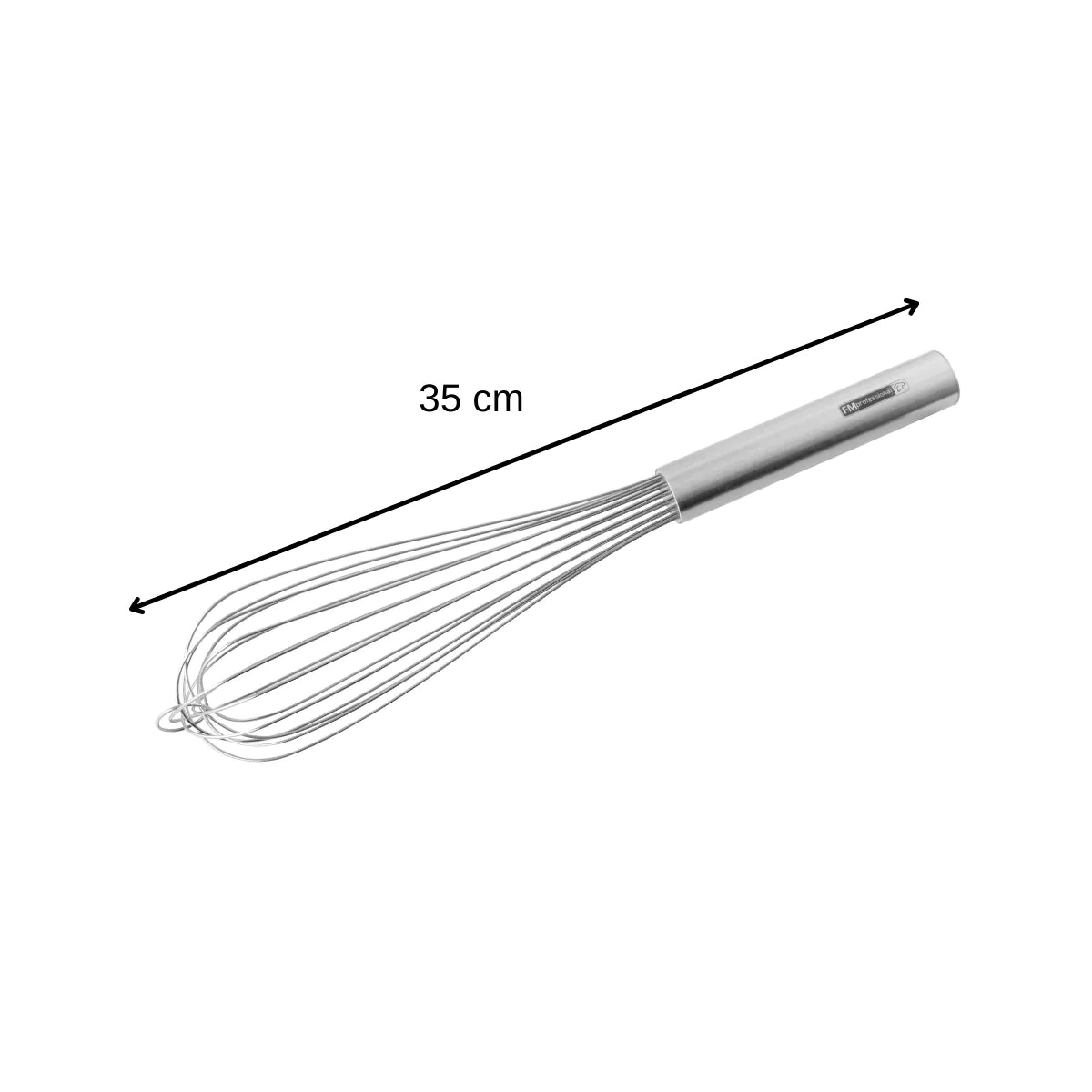 Fouet de cuisine et pâtisserie en inox 35 cm l FM Professional