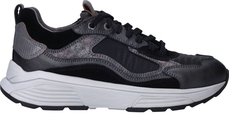 Xsensible Milau Stretchwalker Sneakers Zwart Dames