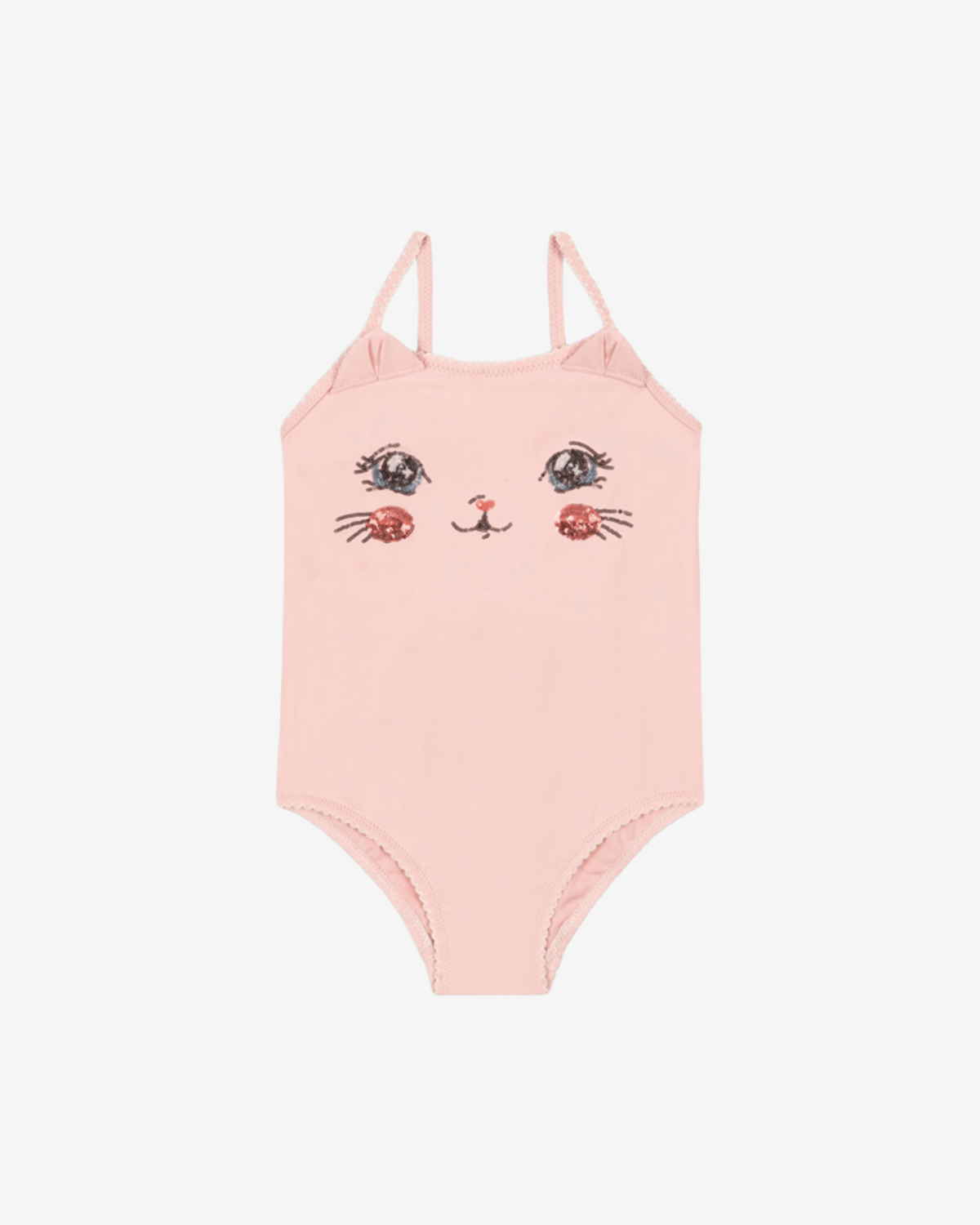 Badedrakt m/ Glitrende Paljetter – Badetøy UV 40+ | Kitty Swimsuit GRS