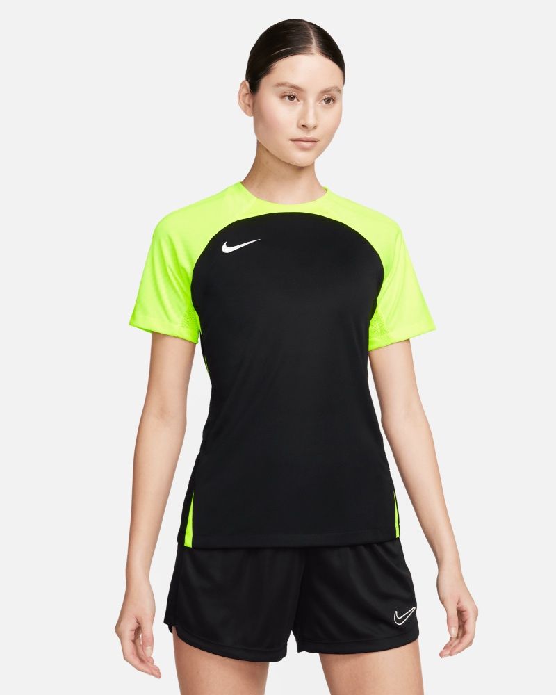 Maillot de football Nike Strike III Jaune Fluo pour femme