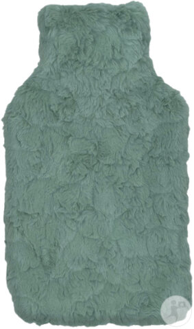 Cassandra Bouillotte Douce Fourrure Caoutchouc Vert De Gris 1 Pièce