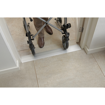 SecuCare drempelvervanger 11x95 cm blank aluminium