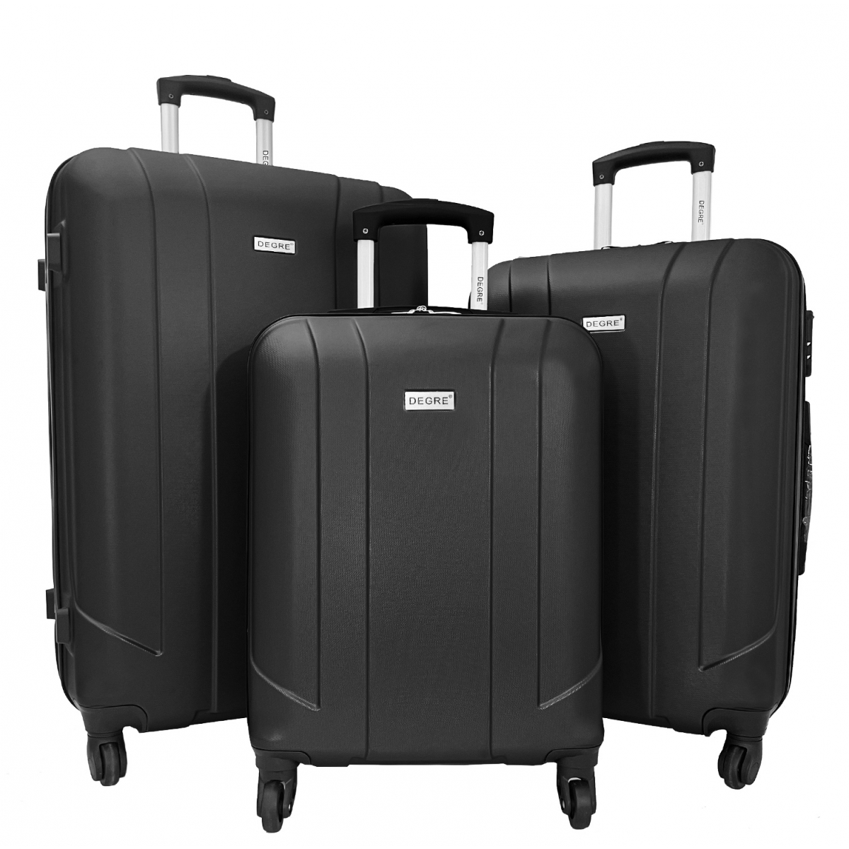 Degré Lot 3 valises rigides dont 1 valise cabine Degré