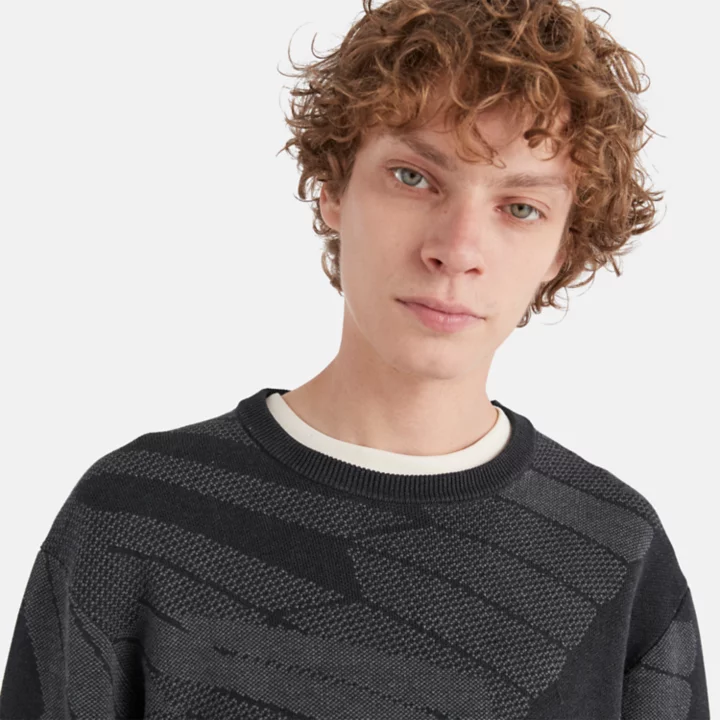 Moletom Timberland x Raeburn Knit Crewneck na cor cinza