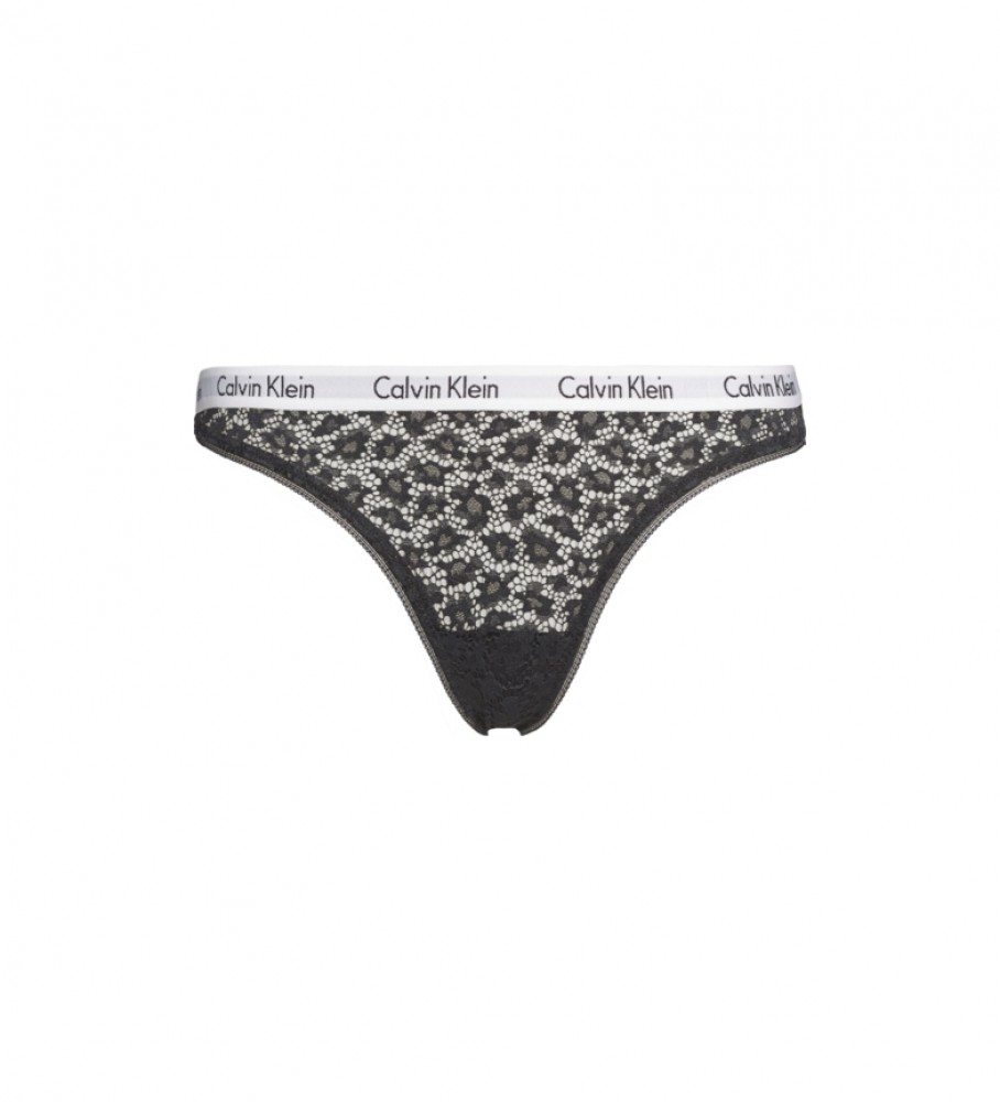 Calcinha biquíni preta Calvin Klein
