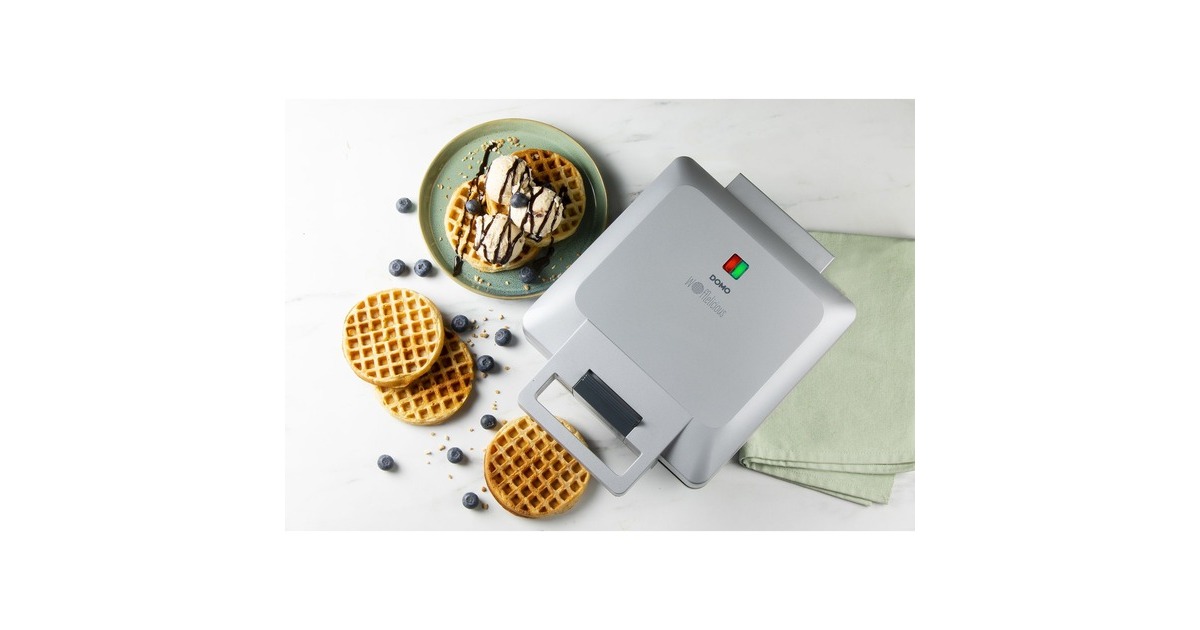DomoWafelijzer 'Wafflelicious' DO9251W  (Grijs)