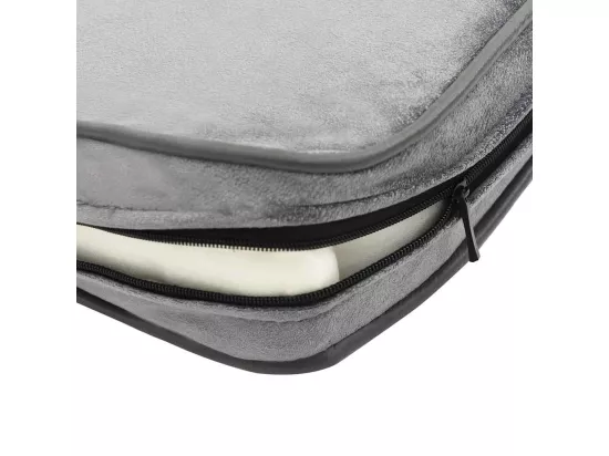 Canapé pour chien Gris 68x38x38 cm Peluche