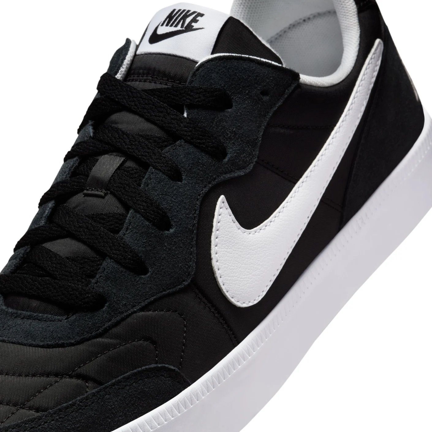 Nike Sportswear Tiempo Trainer Sneakers Zwart Wit Bruin