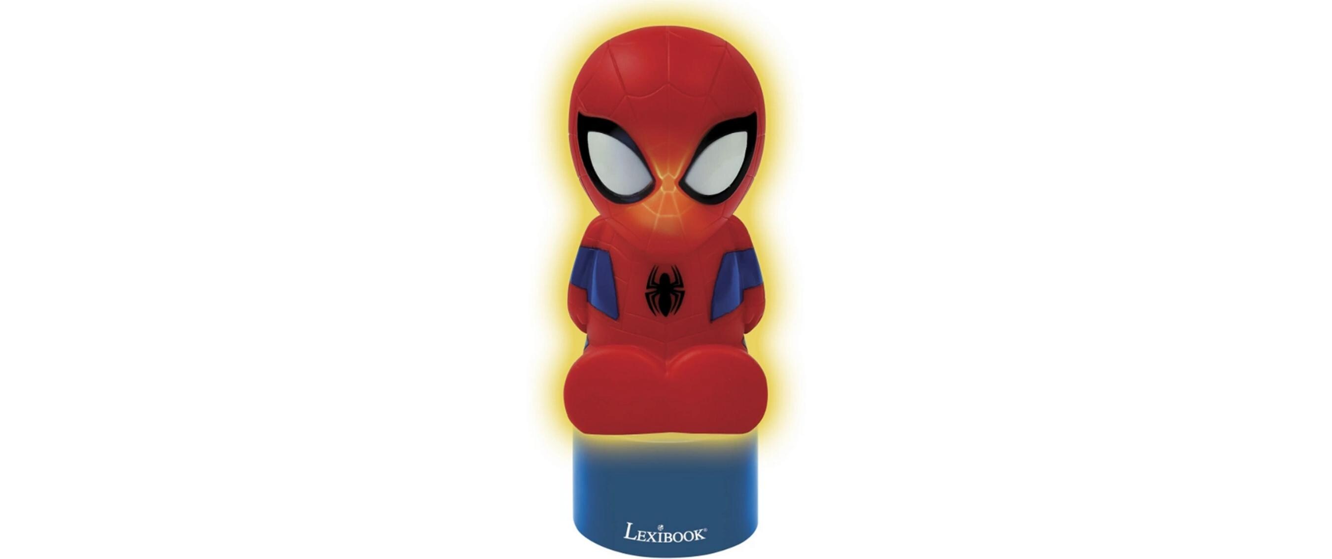 Spiderman Nachtlicht-Lautsprecher Blau/RotAngenehmes Nachtlicht mit 3D Figur