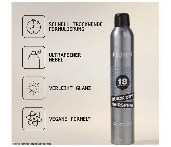 Redken Quick Dry Hairspray Haarspray