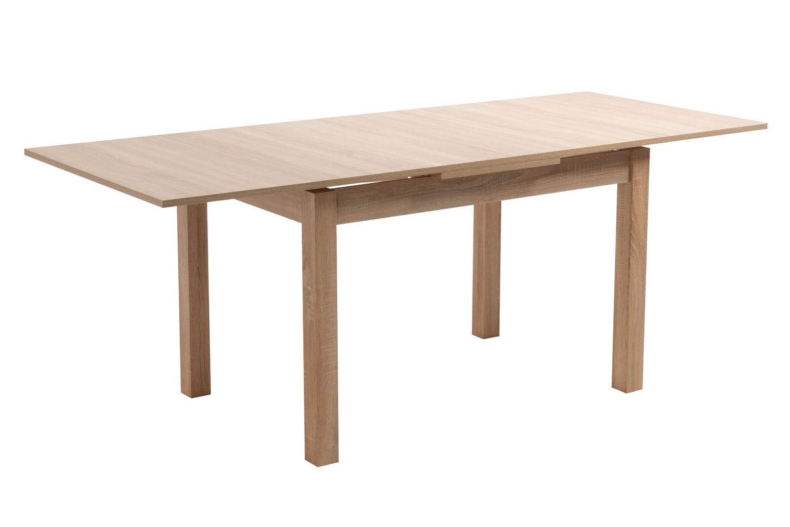 Tisch Longford 120-200x76x80 cm Eiche Sonoma