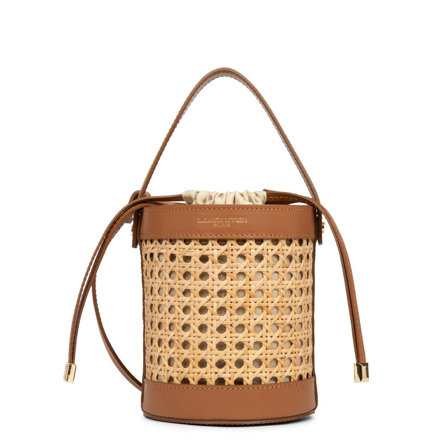 Cannage Rotin-Petit sac seau
