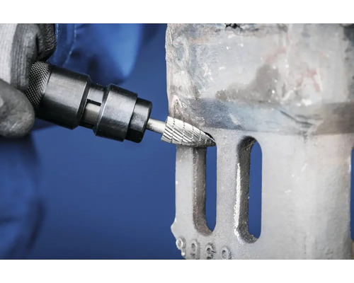 HSS freesset 86 PFERD vertanding 3 Ø 12mm stift-Ø 6mm universeel middel fijn, 3-delig.