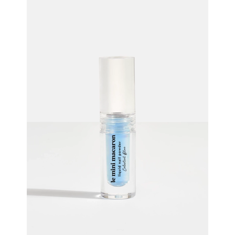 Le Mini Macaron Stardust Collection Liquid Nail Powder 2 ml - Celestial Blue