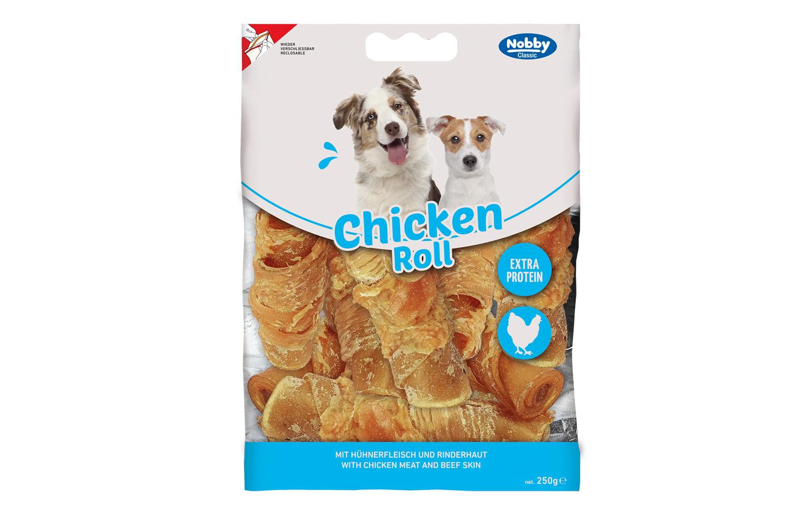 StarSnack Classic Barbecue Chicken Roll, 250 gKauspass für gesunde Zähne