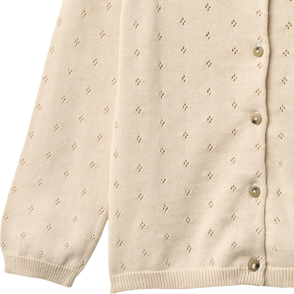Køb Wheat Sandshell Strik Cardigan Maia