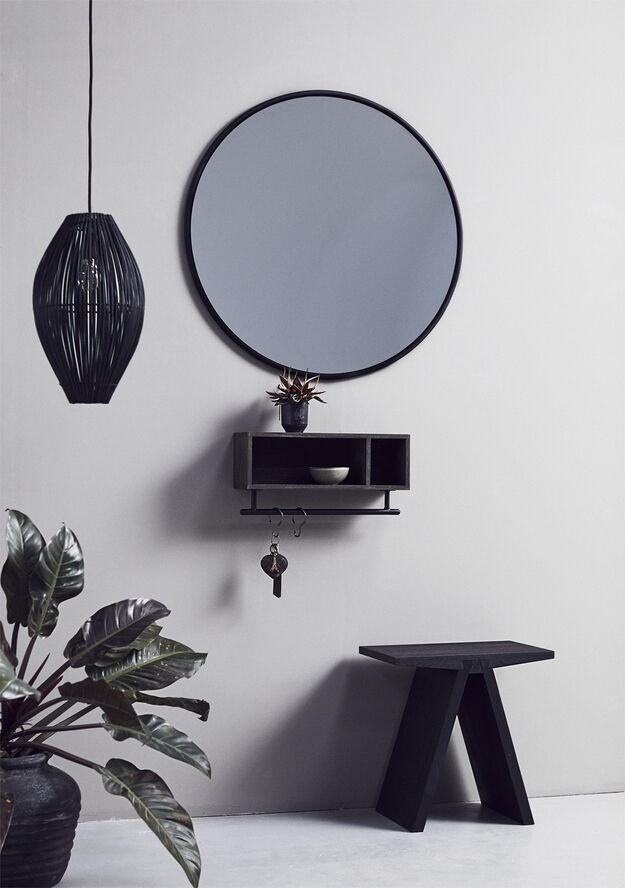 Muubs Taburet Angle Black - Sort bejdset/olie