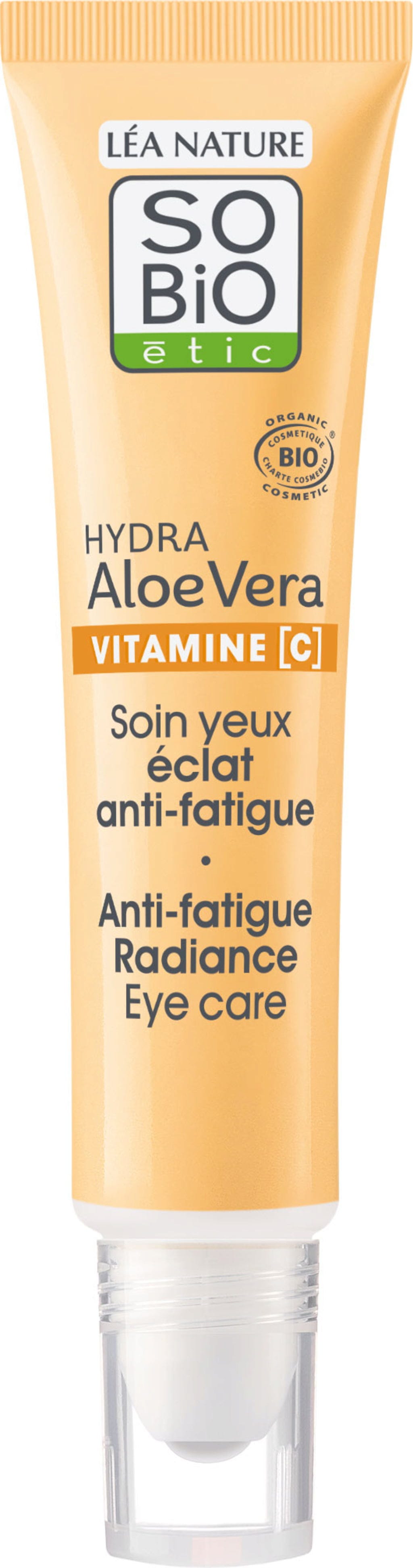 LÉA NATURE SO BiO étic  Strahlkraft Augenkontur-Pflege, 15 ml