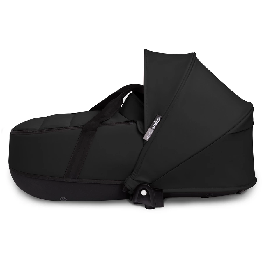 BABYZEN Kinderwagen YOYO2 0+ White mit Liegewanne Black