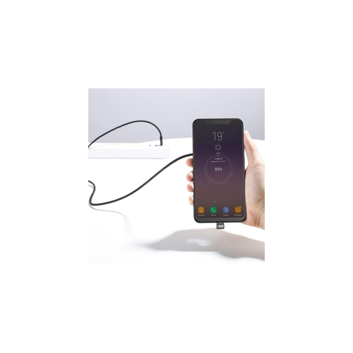 USB Type-C Hurtigladekabelkabel - 2m