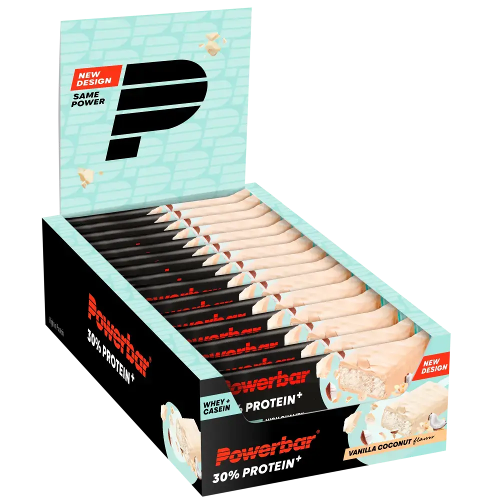 PowerBar Protein Plus Bar 30% Vanille/Kokosnoot Repen 15 stuks